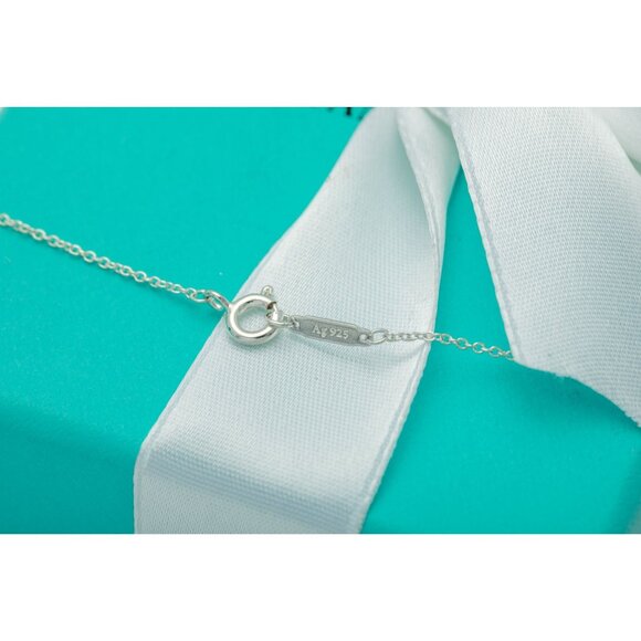 Tiffany & Co. Lion Necklace Save the Wild Lion Charm Pendant in Silver 16" Chain - Picture 7 of 8
